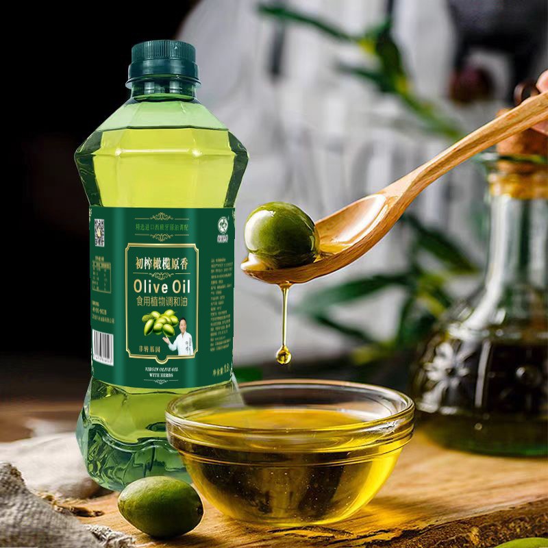 威廉希尔williamhill 初榨橄榄原香食用植物协调油 1.8L